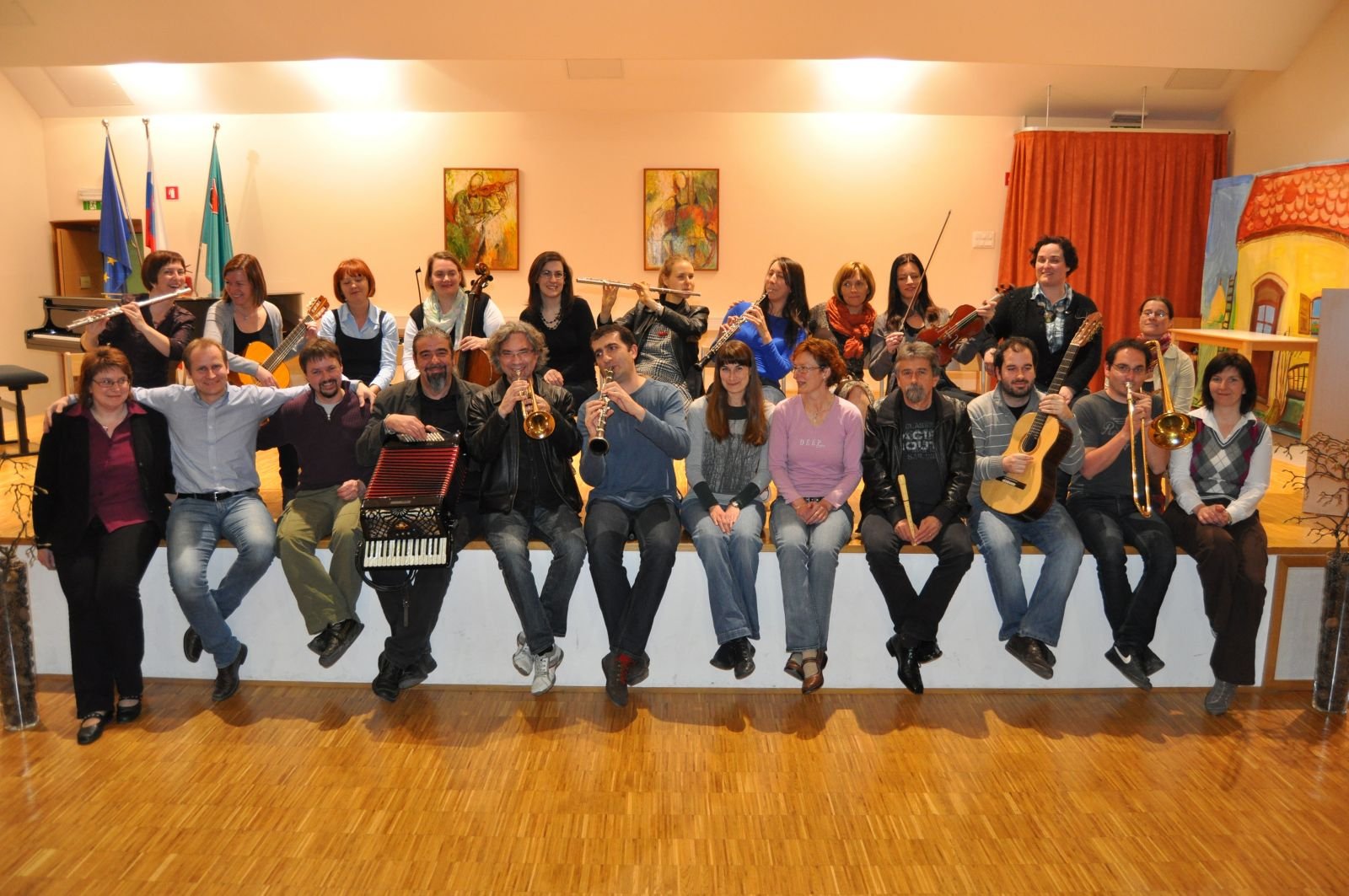 Kolektiv GŠ Tolmin v šol.l. 2013/14, drugič