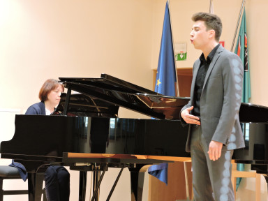 Benjamin Šiligoj in Andreja Konjedic Lenardič