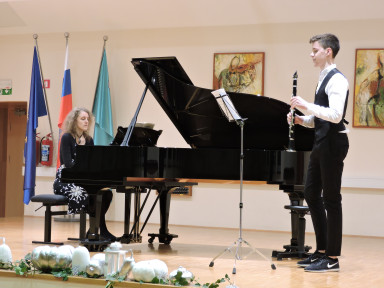 Luka Vovk in Nena Rion