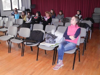 nekaj udeležencev seminarja z učitelji
