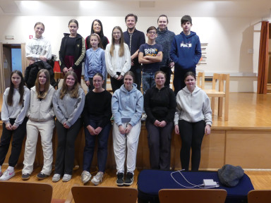 Intenzivne vaje Godalnega orkestra