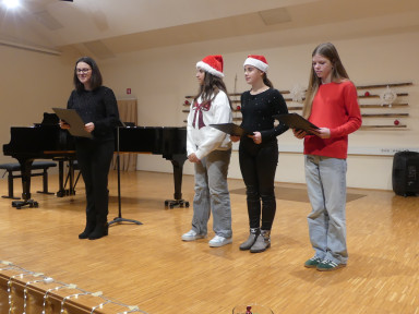 Razredni nastop učencev flavte