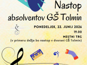 Nastop absolventov GŠ Tolmin
