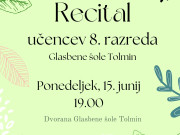 Recital učencev 8. r GŠ Tolmin