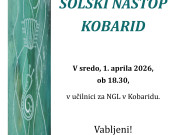 Šolski nastop KOBARID