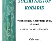Šolski nastop KOBARID