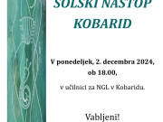 Šolski nastop KOBARID