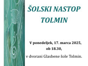 Šolski nastop TOLMIN